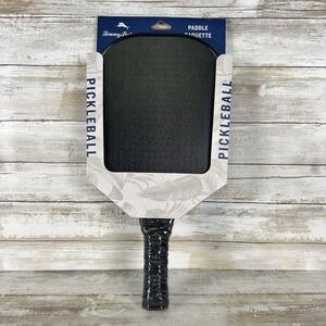 Tommy Bahama Black Graphic Polypropylene Honeycomb Core Pickleball Paddle